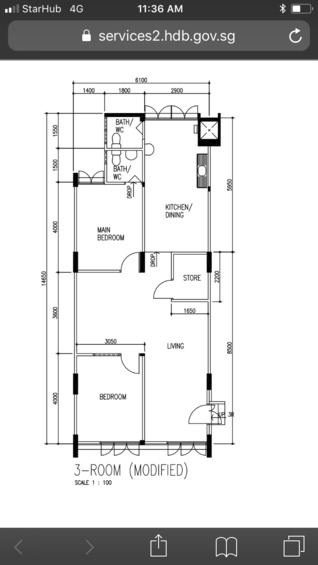Blk 204 MARSILING DRIVE (Woodlands), HDB 3 Rooms #163035292